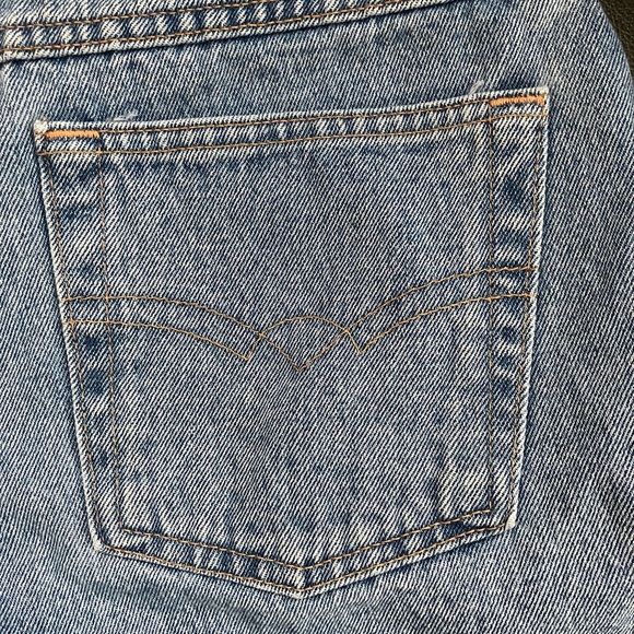 2/$35 Vintage Maryk & Co. Essential Denim Shorts Button Fly Made Canada Womens - Picture 6 of 6